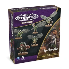 HEROSCAPE  -  AGE OF ANNIHILATION  -  RISING TIDE: WING COMMANDER TUCK HARRIGAN AND VORID GLIDESTRIKERS - ARMY EXPANSION (ENGLISH)