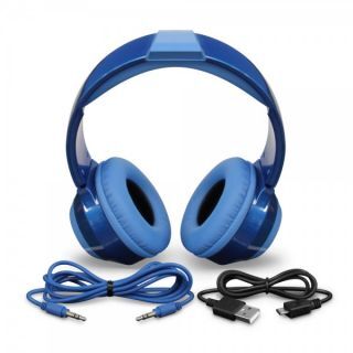 Mega Man Headphones (Limited Edition Blue) - Officially Licensed By Capcom