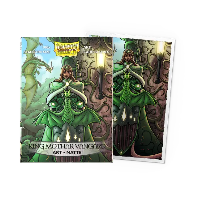 Dragon Shield - Art Matte - King Mothar Vangard