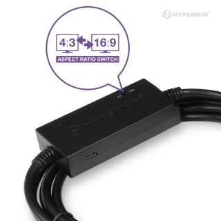 3-In-1 HDTV Cable For GameCube®/ N64®/ Super NES® - Hyperkin