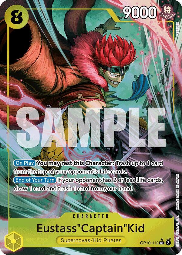 EustassCaptainKid (Parallel) - OP10-112 - SR - Foil