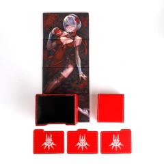 2B MINE Faux Leather Dicewinder -  2bonbon (Red)