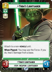 Yoda's Lightsaber - Hyperspace - Foil