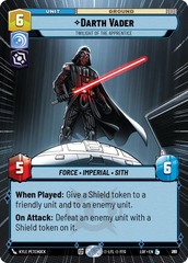 Darth Vader - Twilight of the Apprentice - Hyperspace - Foil