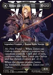 Zenos yae Galvus // Shinryu, Transcendent Rival - Surge Foil - Borderless - Final Fantasy