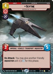 Scythe - Intimidating Silhouette - Hyperspace - Foil