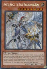 Master Peace, the True Dracoslaying King - BLMM-EN127 - Secret Rare - 1st Edition