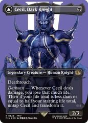 Cecil, Dark Knight // Cecil, Redeemed Paladin - Surge Foil - Borderless (3rd Case)