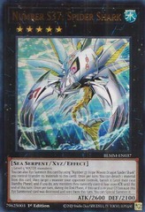 Number S37: Spider Shark - BLMM-EN037 - Ultra Rare - 1st Edition