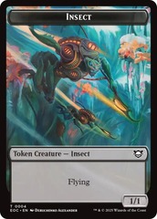Insect // Elemental (0008) Double-Sided Token