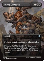 Hero's Downfall - Borderless