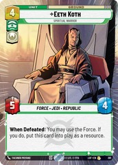 Eeth Koth - Spiritual Warrior - Hyperspace - Foil