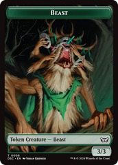 Beast // Scarecrow Double-Sided Token