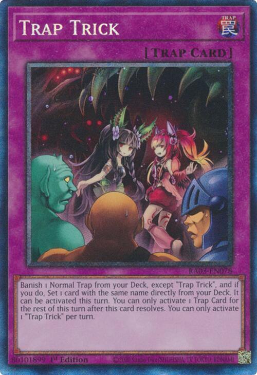 Trap Trick - RA03-EN078 - Prismatic Collectors Rare - 1st Edition