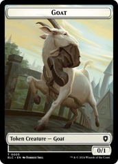 Goat (0005) // Wolf (0032) Double-Sided Token