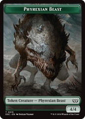 Phyrexian Beast //Manifest Double-Sided Token