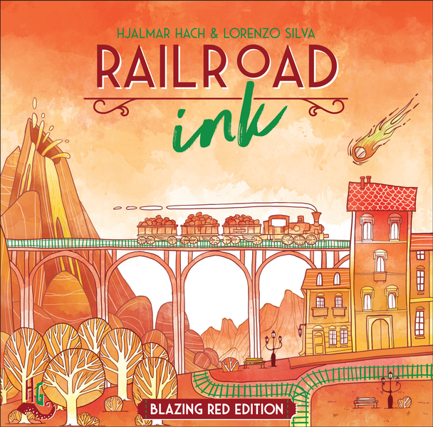 Railroad ink: Blazing Red Edition