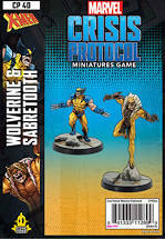 Marvel Crisis Protocol: Wolverine and Sabertooth