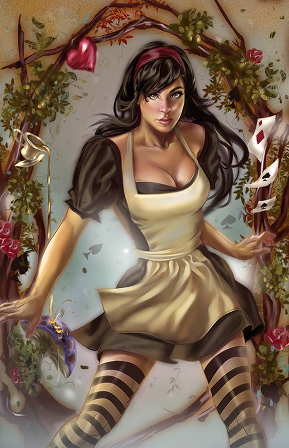 GFT Wonderland #41 C Cover Delara