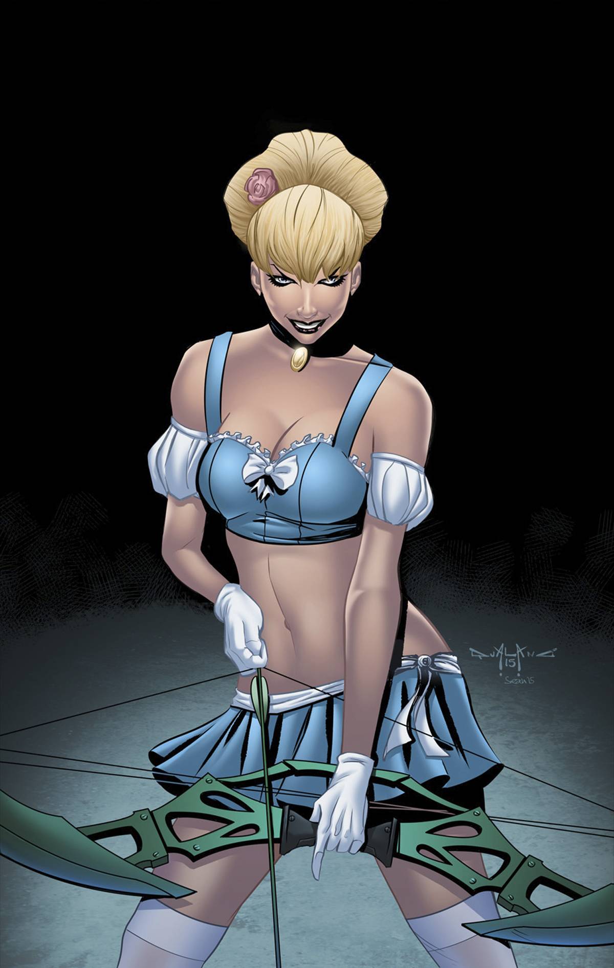 GFT Robyn Hood Ongoing #18 C Cover Qualano