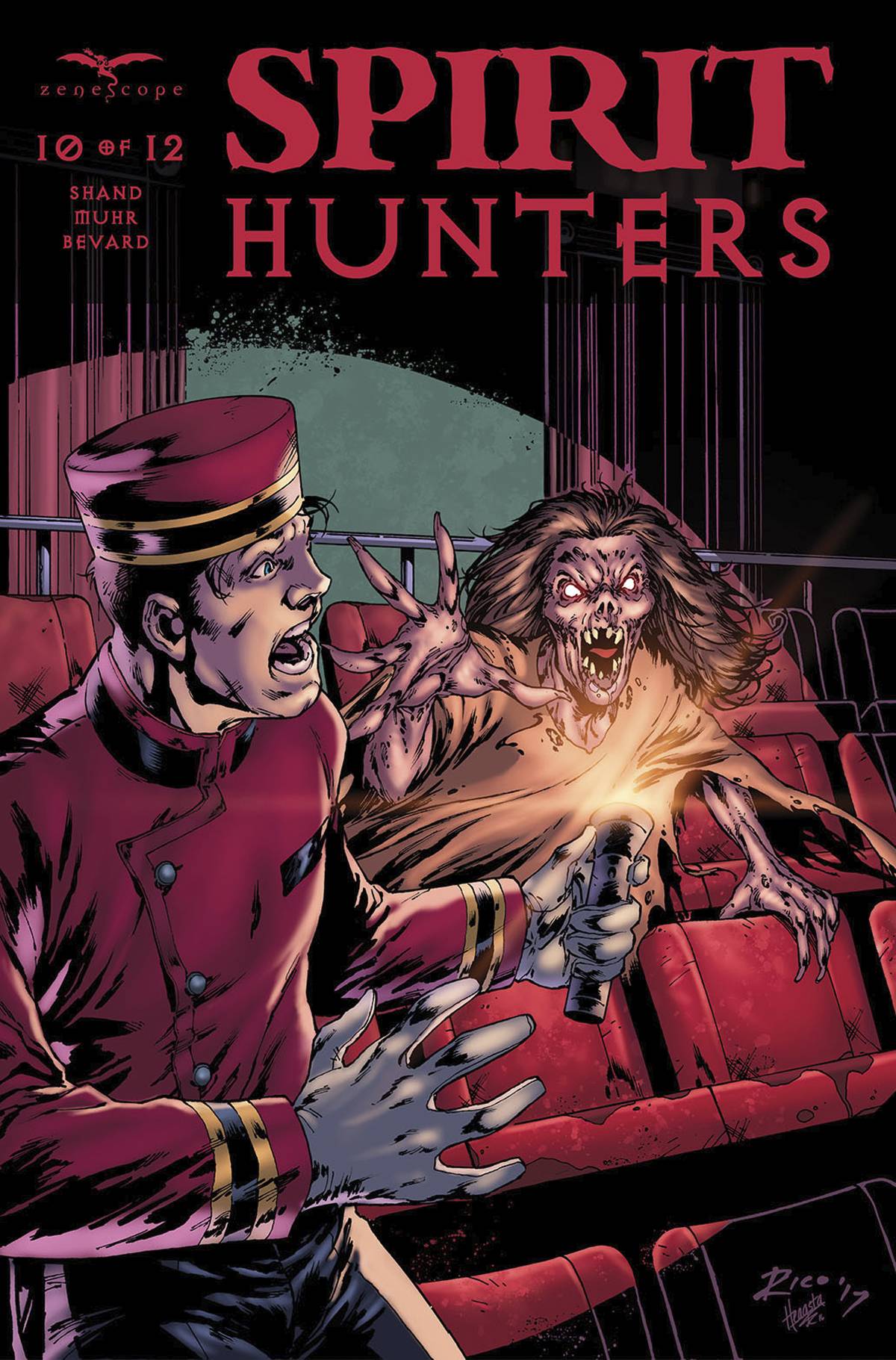 Spirit Hunters #10 (Of 12) Cover B Richardson