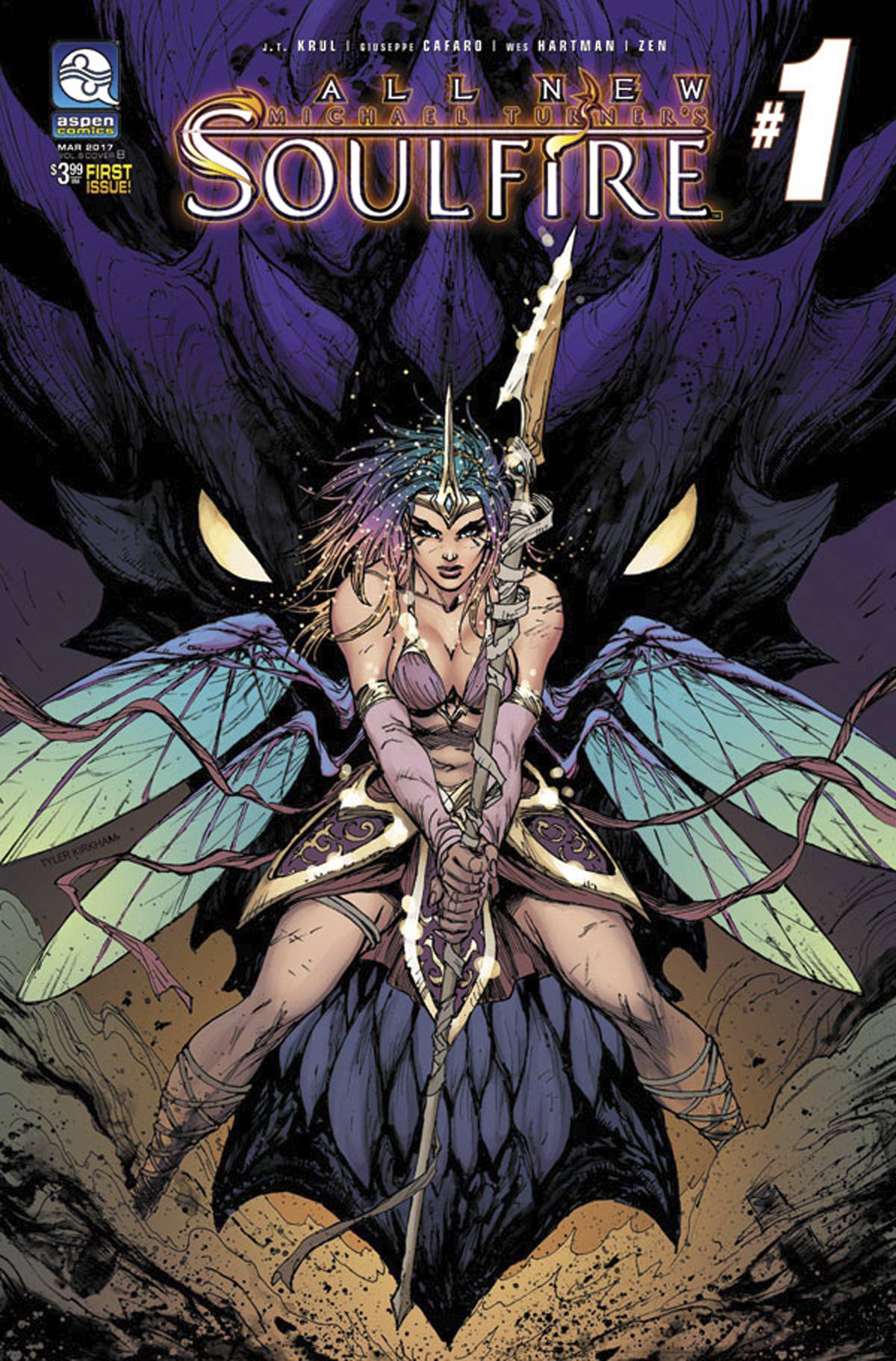 Soulfire #1 Cover B Kirkham