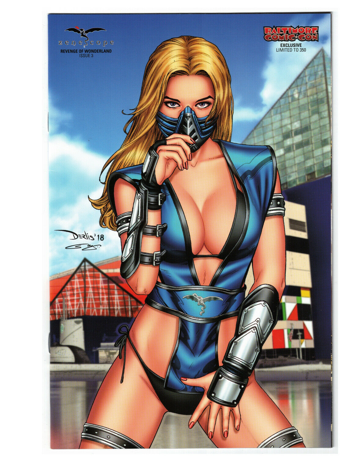 Revenge Of Wonderland Cover E Derlis Santacruz Baltimore CC Exclusive LTD 350