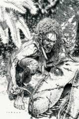 Savage #2 Cover F 1:50 Variant B&W Sketch Larosa