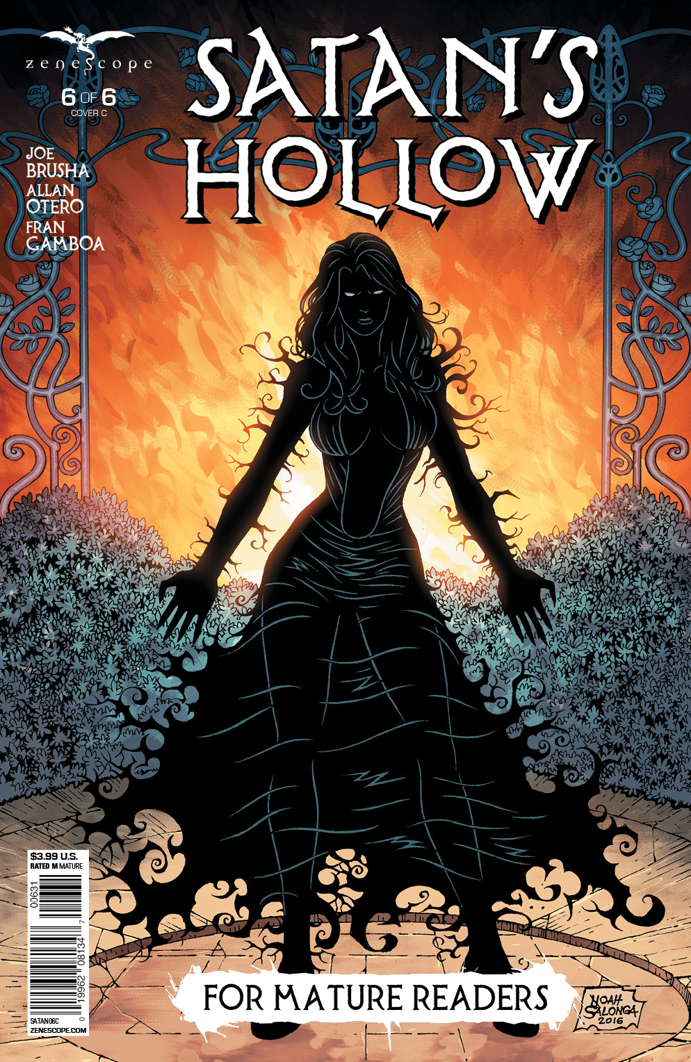 GFT Satans Hollow #6 C Cover Salonga