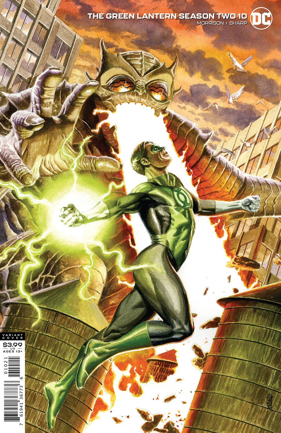 Green Lantern Season Two #10 (Of 12) Cover B JG Jones Variant