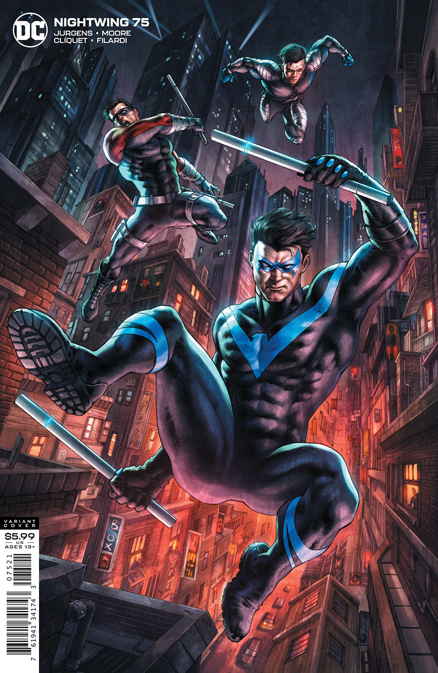 Nightwing Vol 4 #75 Cover B Alan Quah Variant