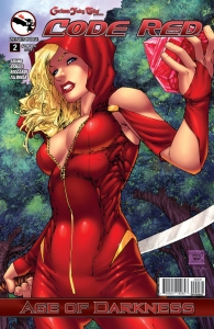 GFT Code Red #2  Cover C Caldwell
