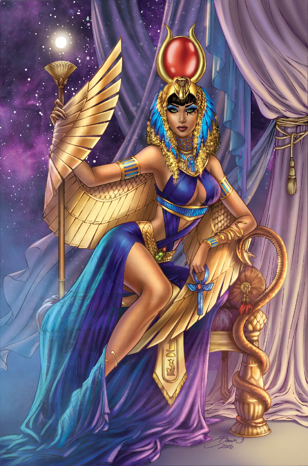 Divinica #3 Most Good Exclusive Blue Dawn McTeigue Variant