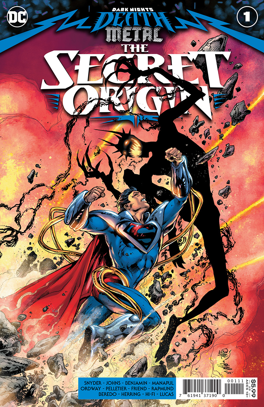 Dark Nights Death Metal The Secret Origin #1 Cover A Ivan Reis & Joe Prado