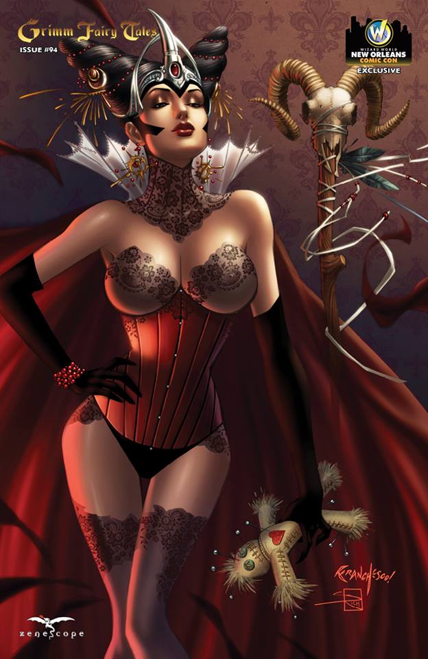 Grimm Fairy Tales #94 Cover D Franchesco 2014 WW New Orleans Exclusive LTD 350