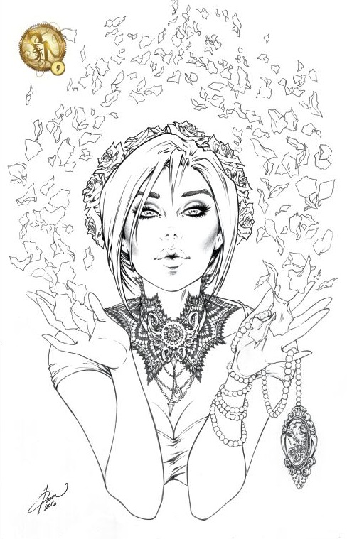 Southern Nightgown #5 Most Good Exclusive Dawn McTeigue Sketch Variant LTD to 75