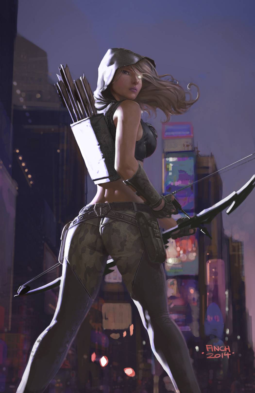GFT Robyn Hood Ongoing #1 Cover A Finch