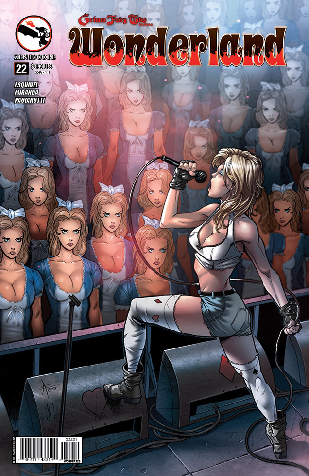 GFT Wonderland #22 Cover B - Errico