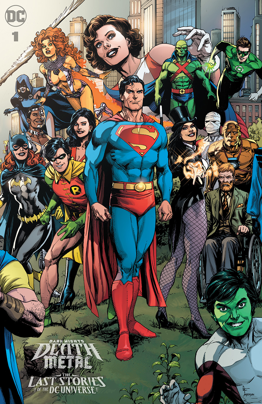Dark Nights Death Metal The Last Stories Of The DC Universe #1 Cover B 1:25 Gary Frank Variant
