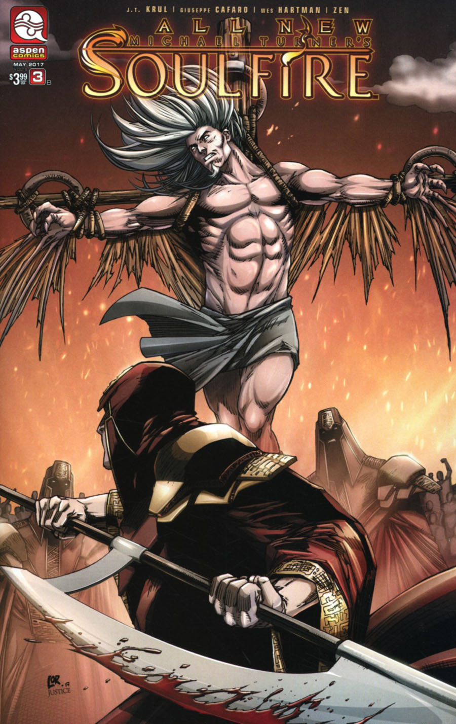 Soulfire #3 Cover B Lorenzana