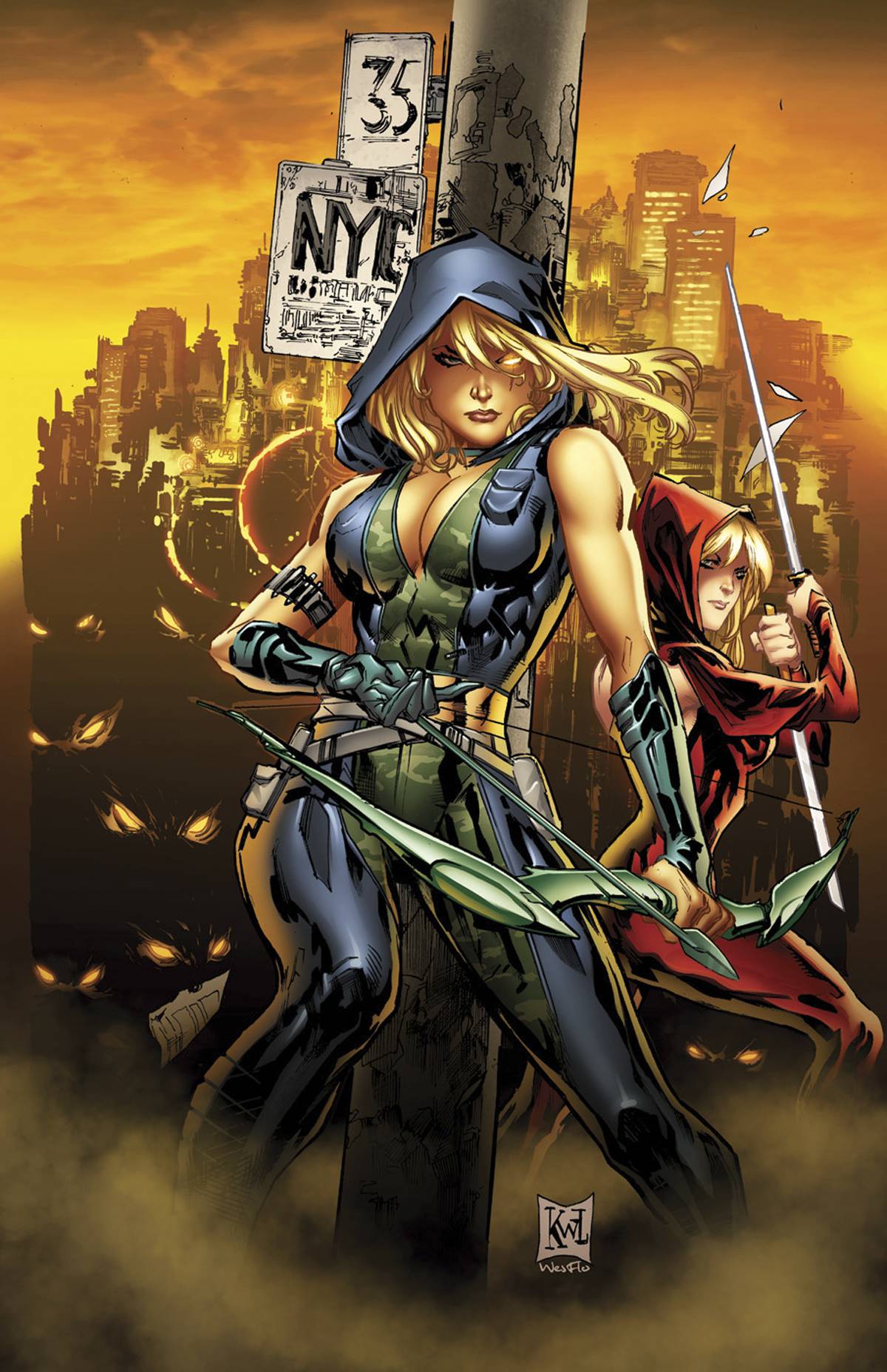 GFT Robyn Hood Ongoing #4 A Cover Lashley