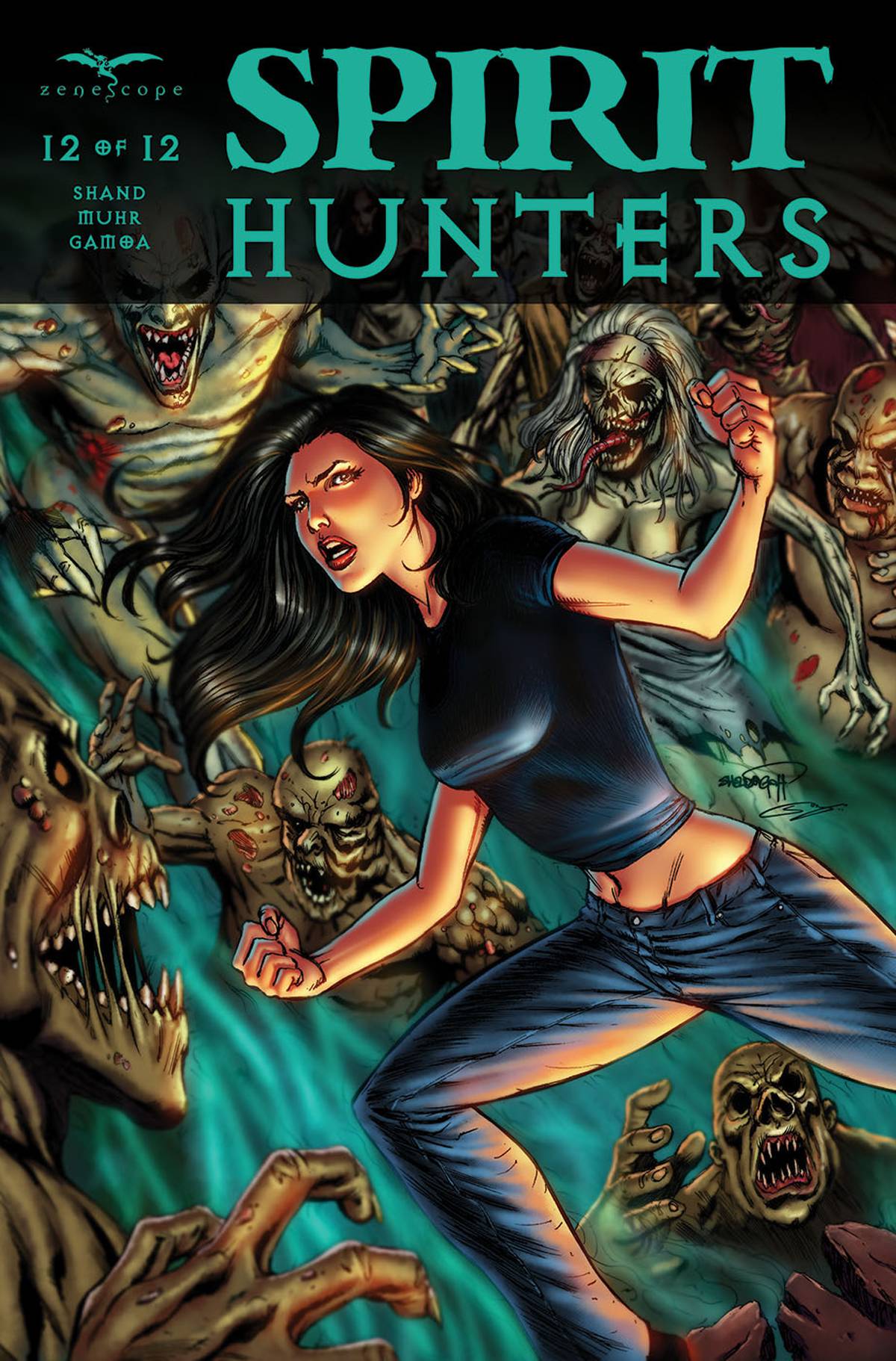 Spirit Hunters #12 (Of 12) Cover A Goh