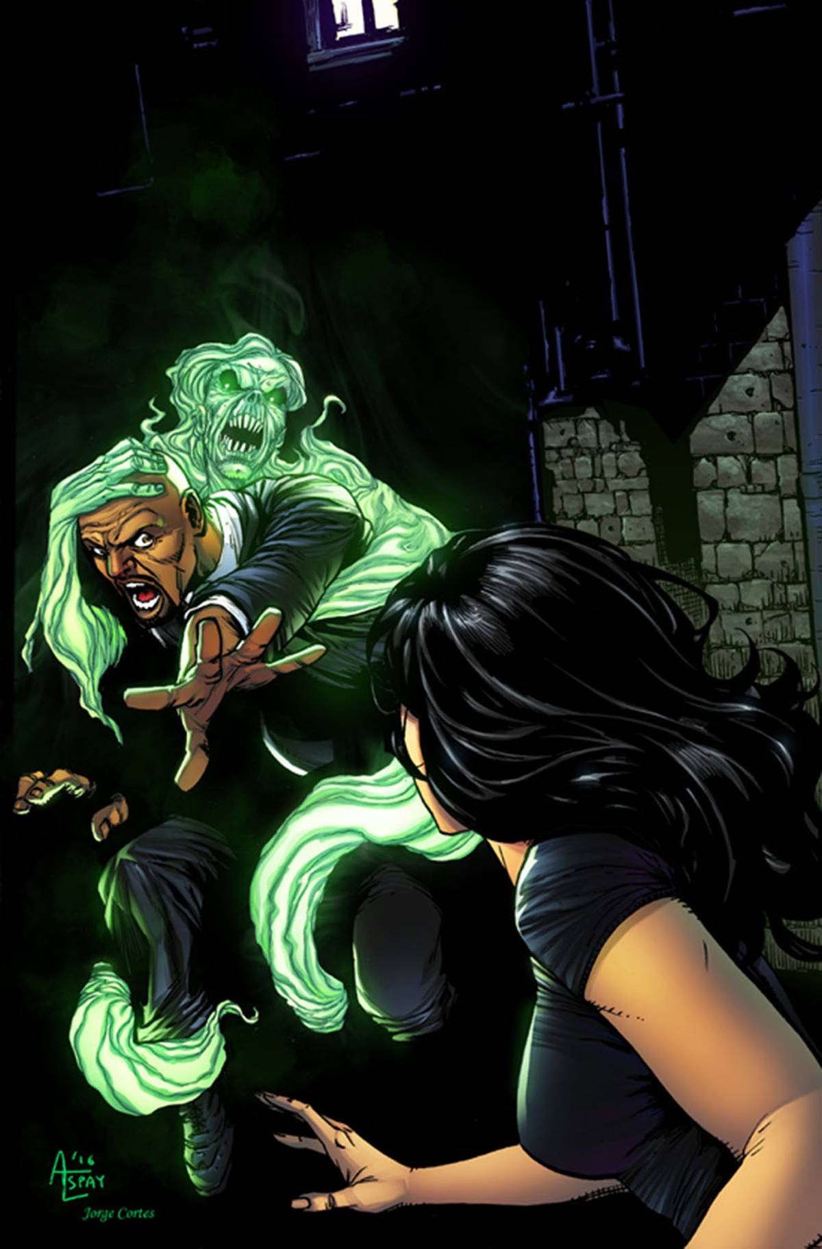 Spirit Hunters #7 (Of 12) Cover B Spay