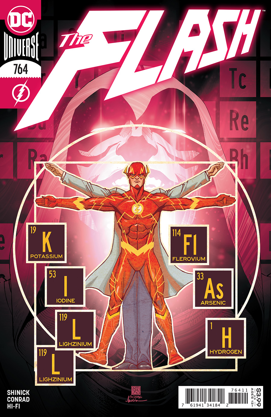 Flash Vol 1 #764 Cover A Bernard Chang