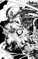 4001 AD #2 (Of 4) Cover H 1:100 Variant B&W Interlock Cover Sook