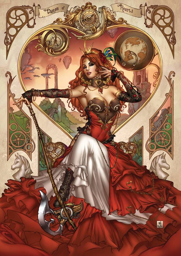 GFT Steampunk Alice In Wonderland Cover C Krome