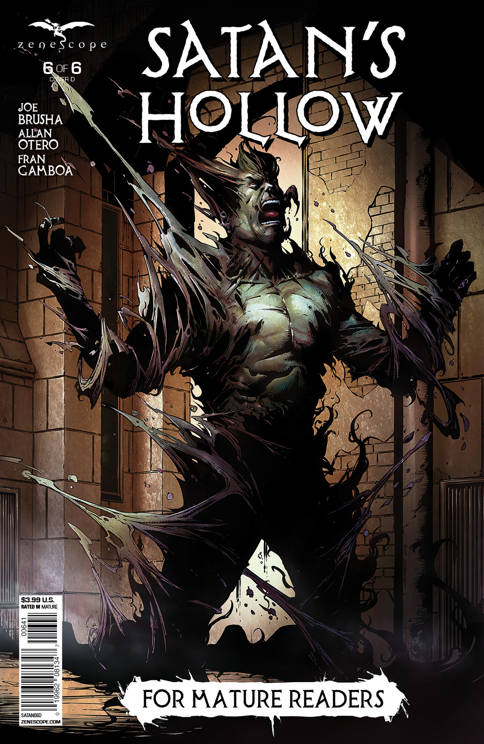 GFT Satans Hollow #6 D Cover Desardins