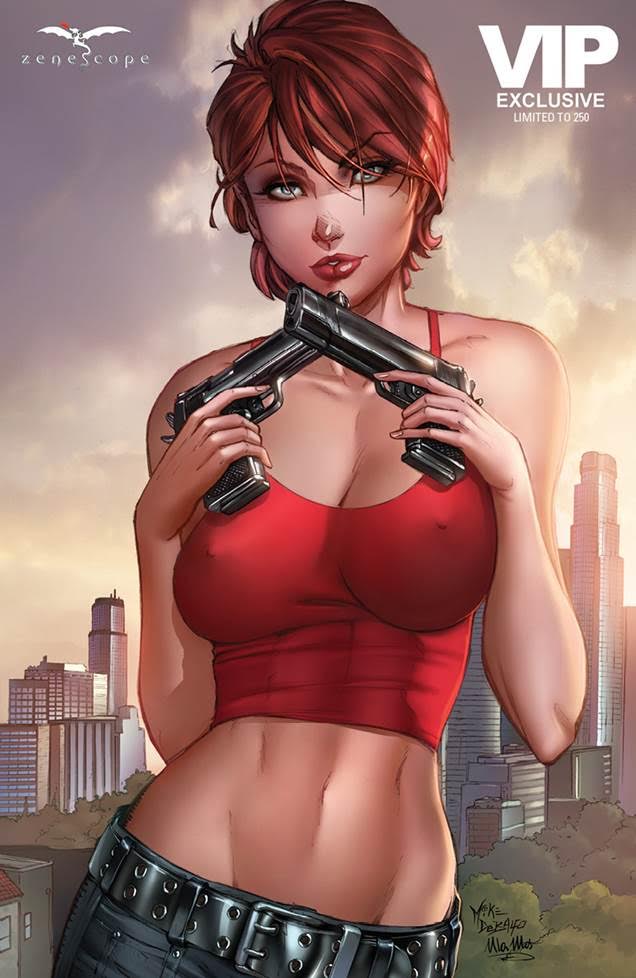 GFT Inferno Resurrection #1 (Of 5) Mike DeBalfo Cover E VIP Exclusive LTD 250