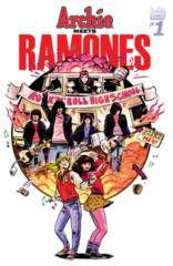 Archie Meets Ramones One Shot Cover B Variant Veronica Fish
