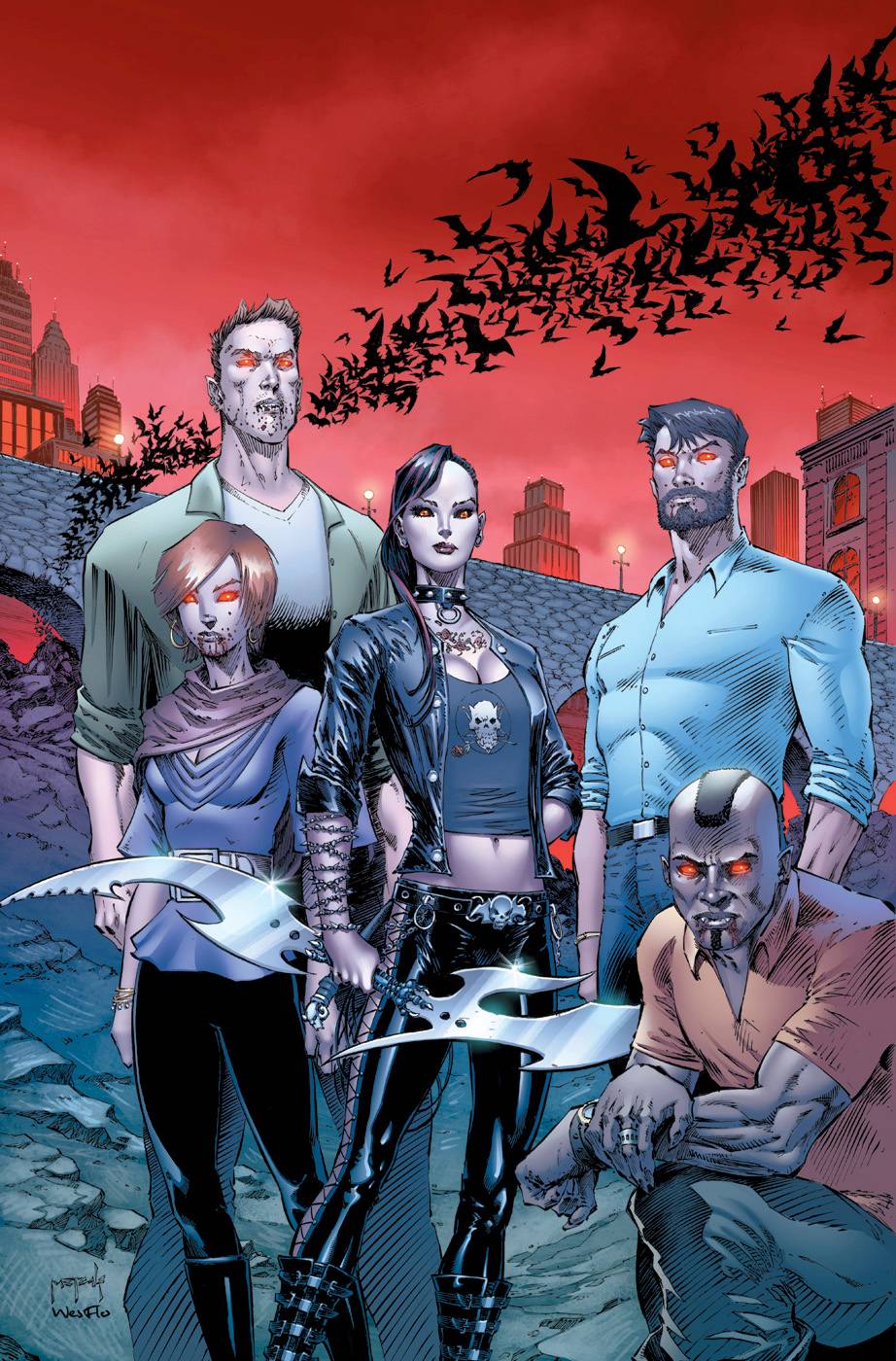 GFT Hellchild #2 (Of 5) D Cover Metcalf